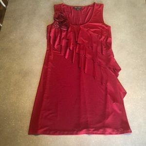 Connected Apparel Red Dress